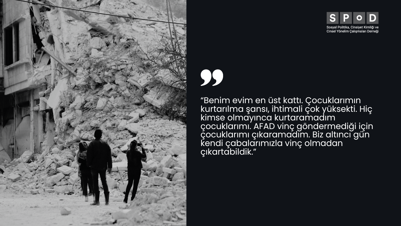 6 Şubat depremlerine dair açıklama