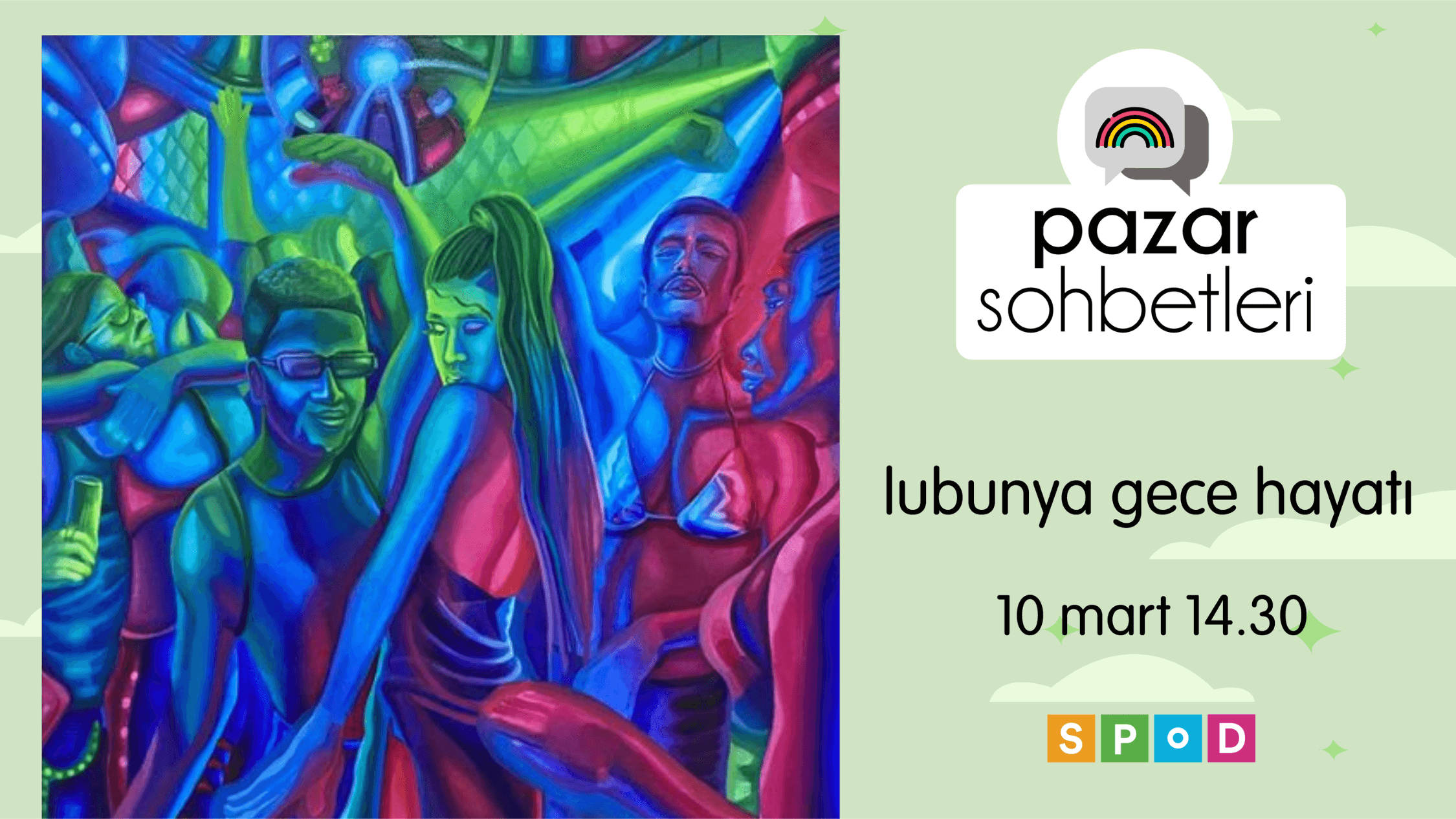 10 Mart Pazar günü Pazar Sohbetleri’nde buluşuyoruz!