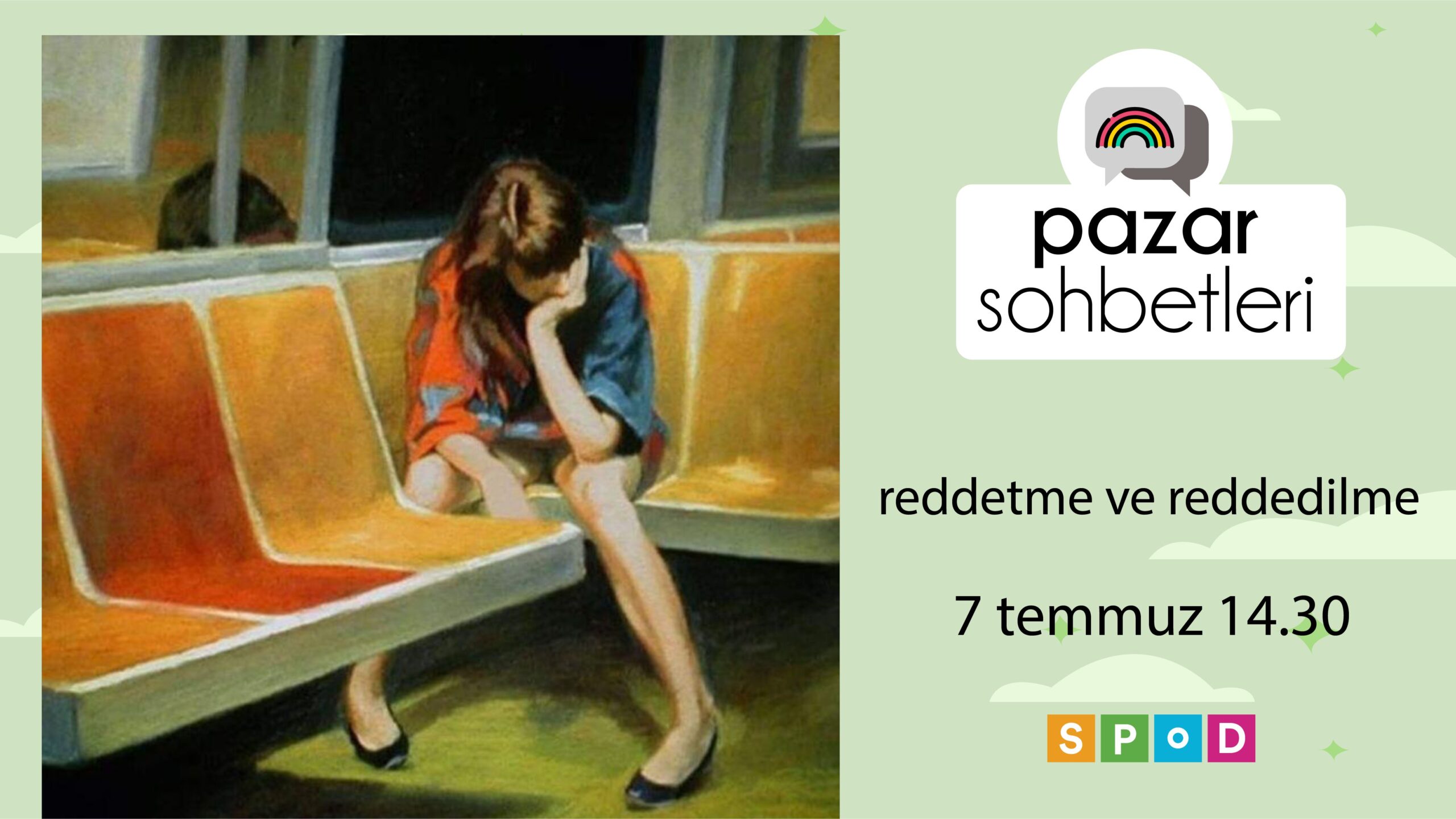 7 Temmuz Pazar günü Pazar Sohbetleri’nde buluşuyoruz!