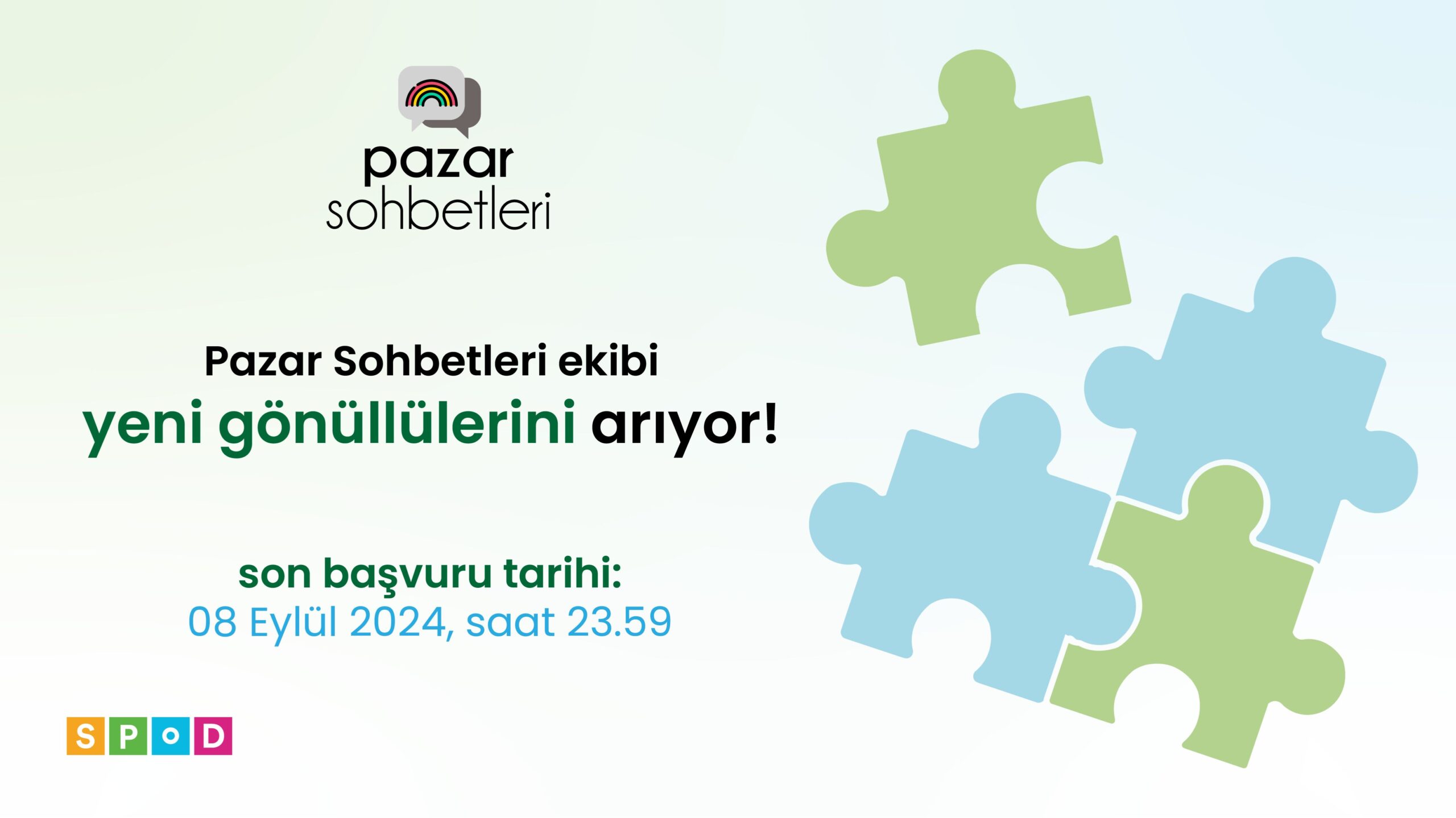 Pazar Sohbetleri ekibi yeni gönüllülerini arıyor!