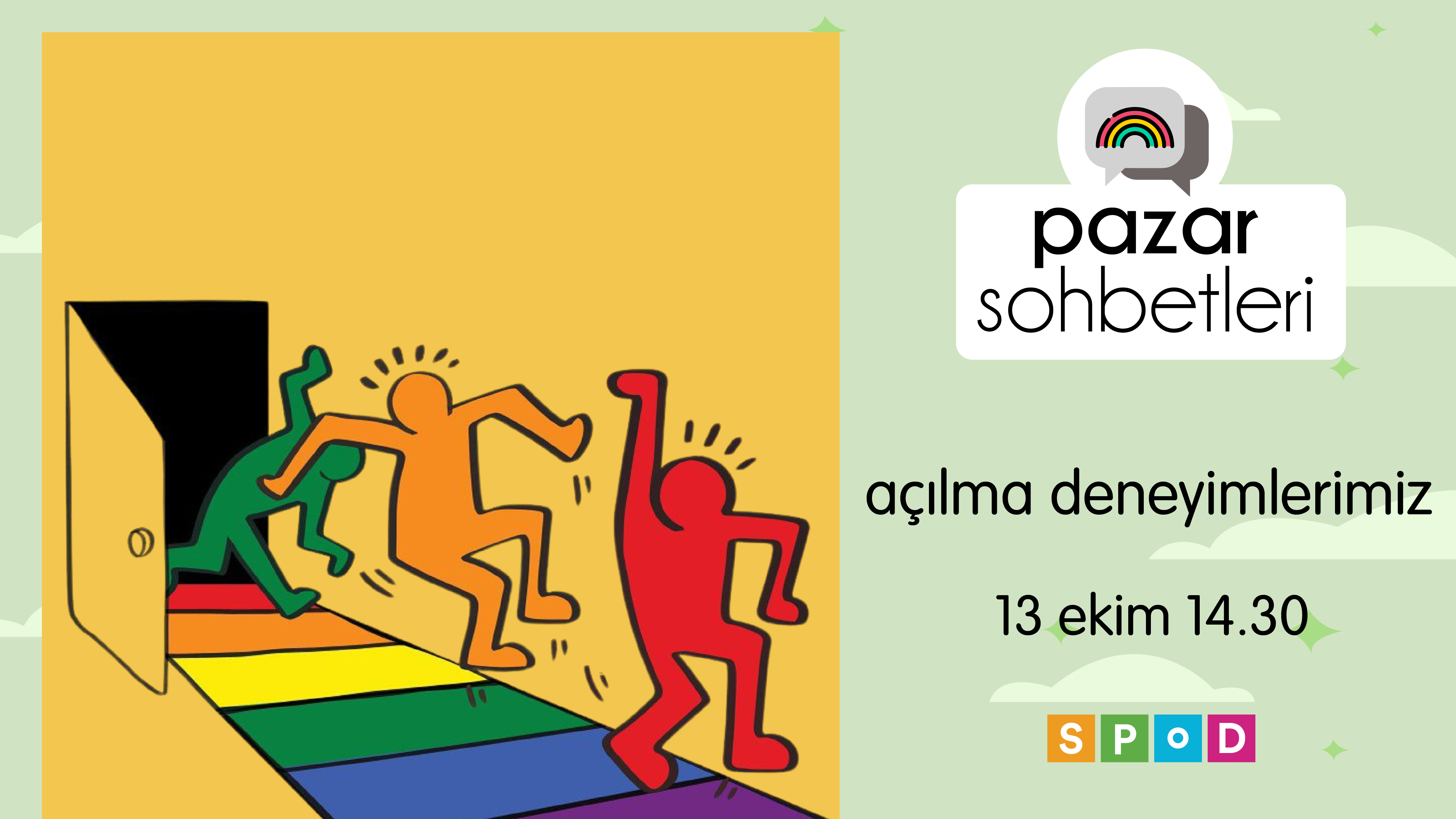 13 Ekim Pazar günü Pazar Sohbetleri’nde buluşuyoruz!