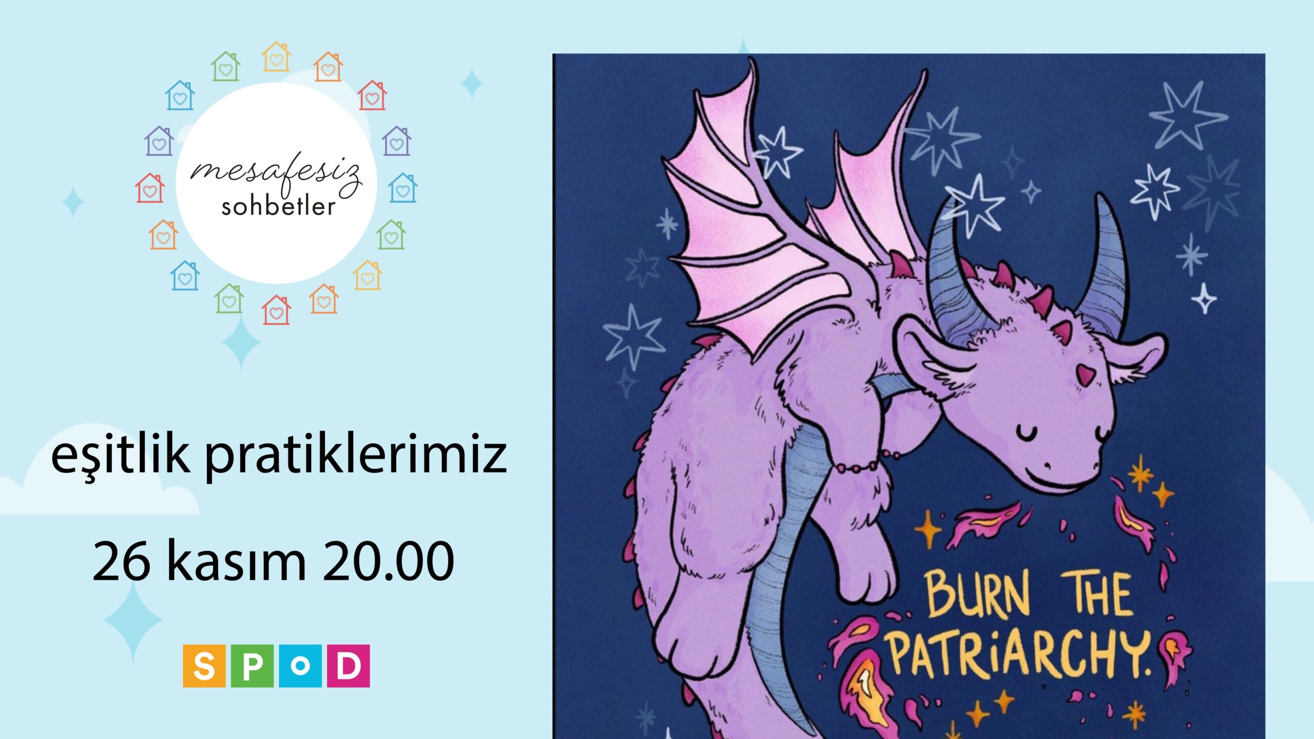 26 Kasım Salı günü Mesafesiz Sohbetler’de buluşuyoruz!