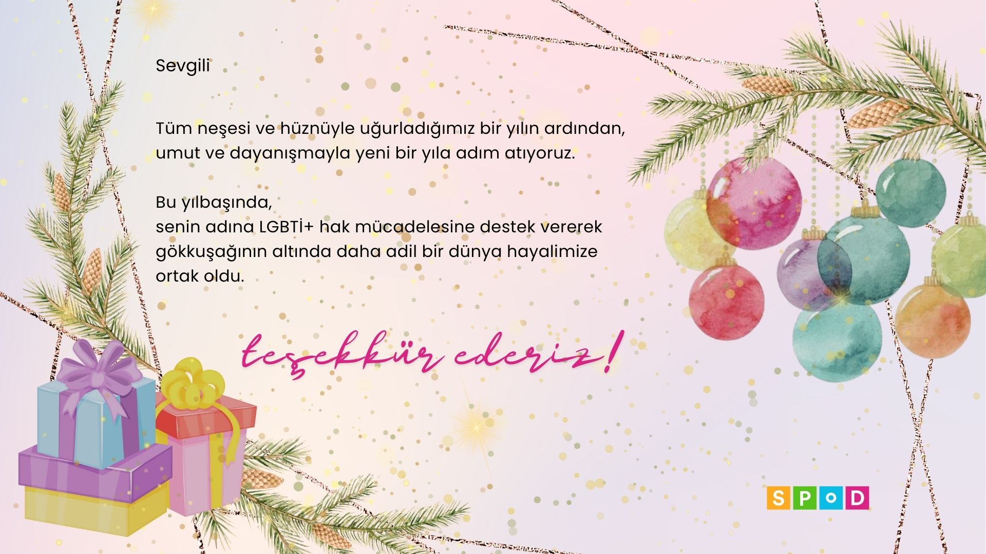 Yeni Yıla Umut ve Dayanışmayla Merhaba!
