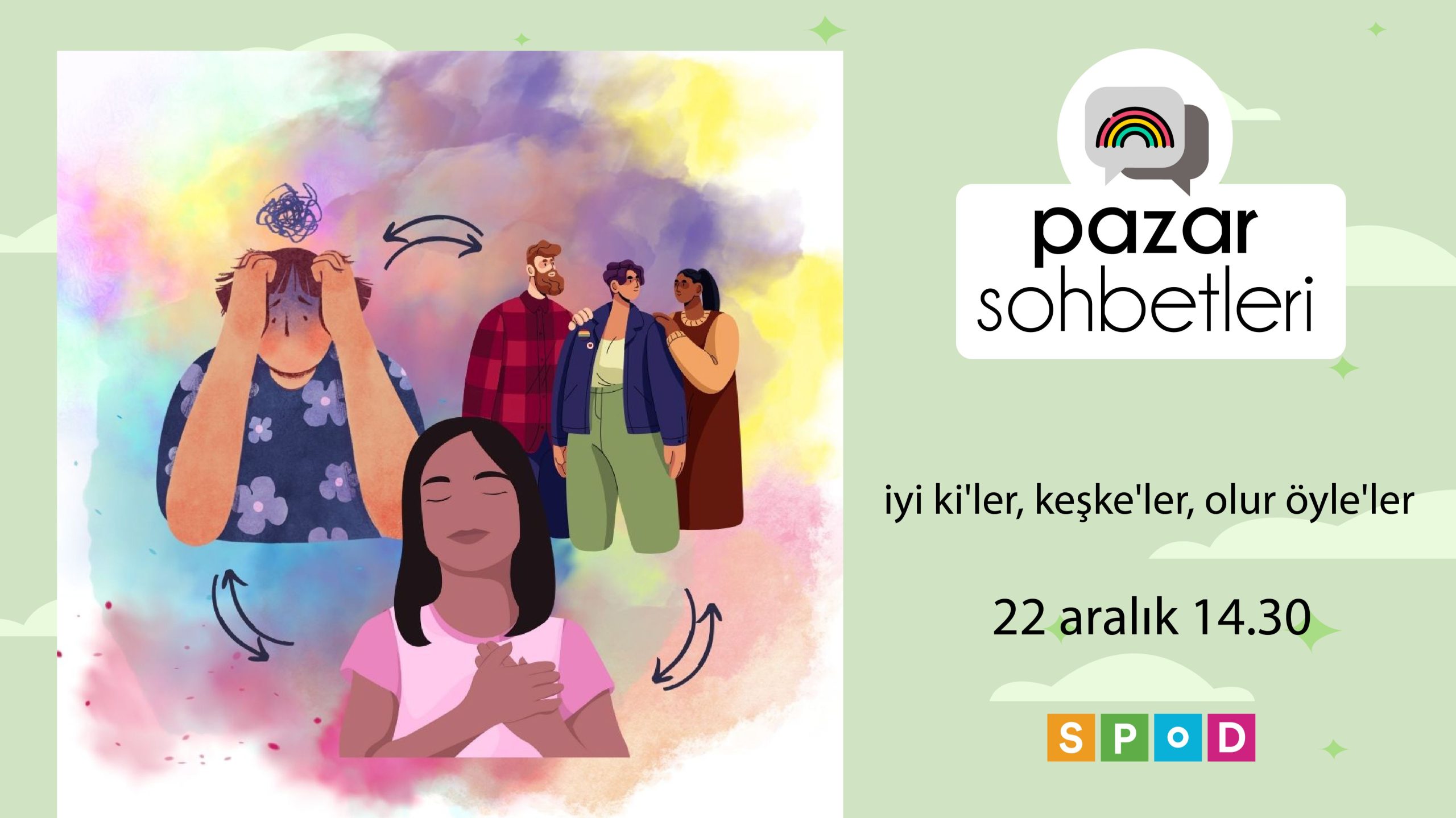 22 Aralık Pazar günü Pazar Sohbetleri’nde buluşuyoruz!
